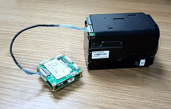 SONY FCB-EV9520L 搭配 MIPI網(wǎng)絡控制板