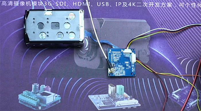 SONY FCB-CV7520/FCB-EV7520搭配HD-SDI編碼控制板二次開發(fā)解決方案